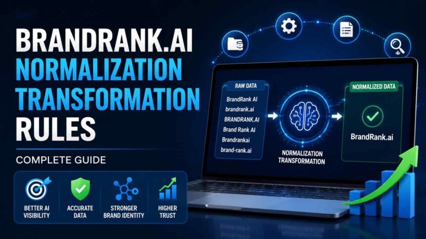 brandrank.ai normalization transformation rules